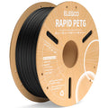 ELEGOO Rapid PETG 3D Printer Filament – 1.75mm, Black, 1kg Spool