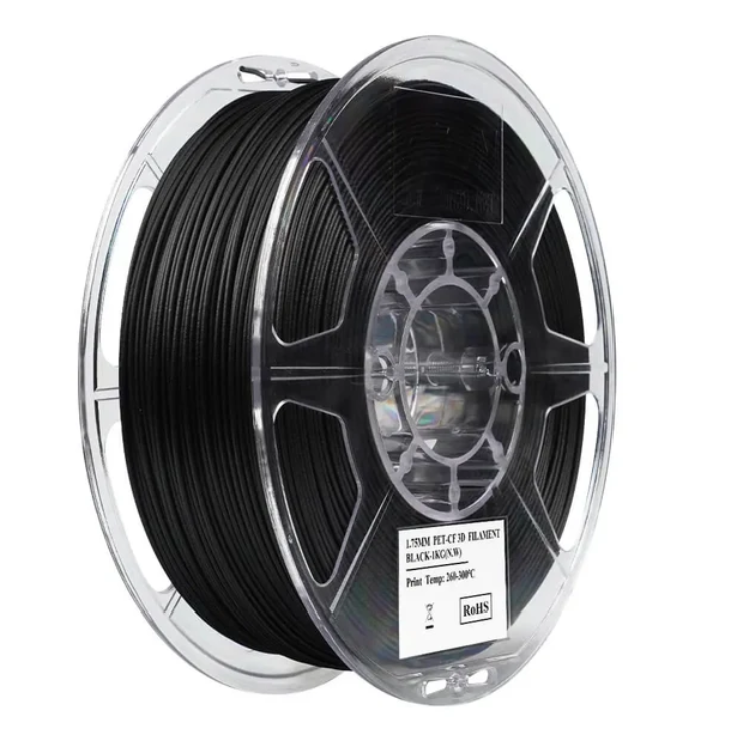 eSun PET-CF Carbon Fibre 3D Print Filament 1.75mm 1kg