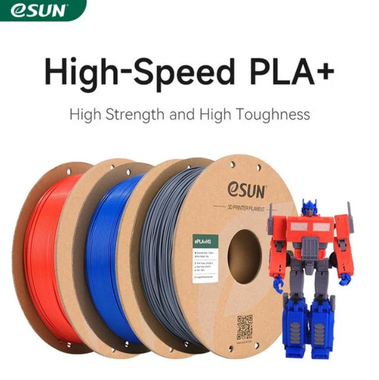 eSUN PLA+ HS High Speed 3D Print Filament 1.75mm 1kg