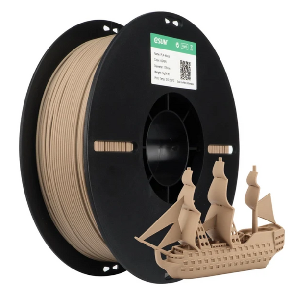eSun Wood PLA 3D Print Filament 1.75mm 1kg